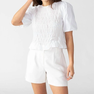 Shop Sanctuary Together Again Top In White