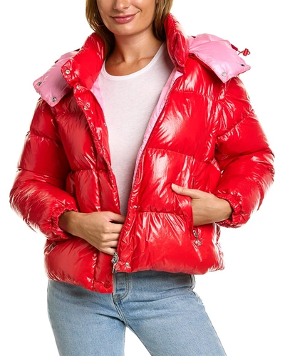 Shop Moncler Mauleon Jacket In Red
