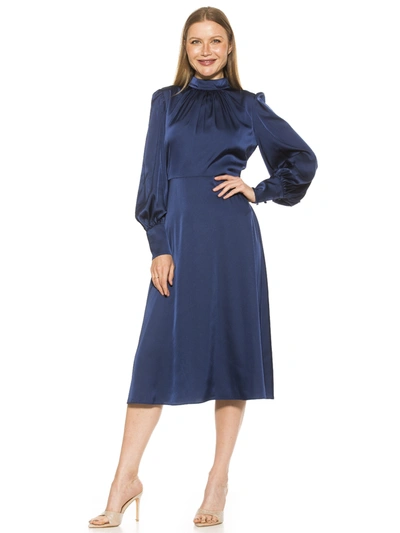 Shop Alexia Admor Francy Dress In Blue