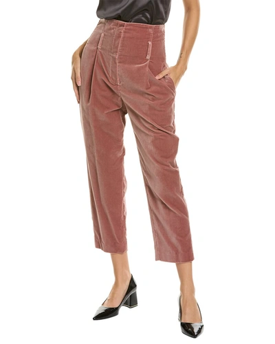 Shop Brunello Cucinelli Pant In Pink