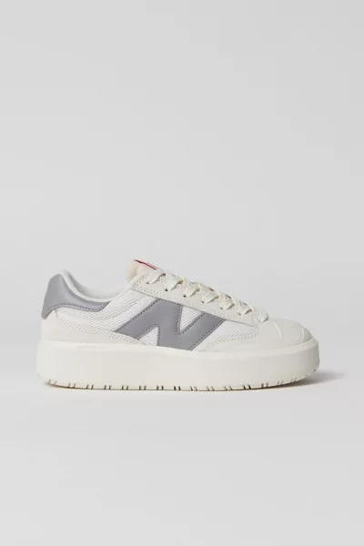 Shop New Balance Ct302 Low-top Sneaker In Sea Salt/shadow Grey, Women's At Urban Outfitters