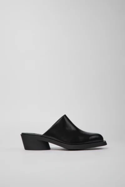 Shop Camper Bonnie Leather Clog In Black, Women's At Urban Outfitters