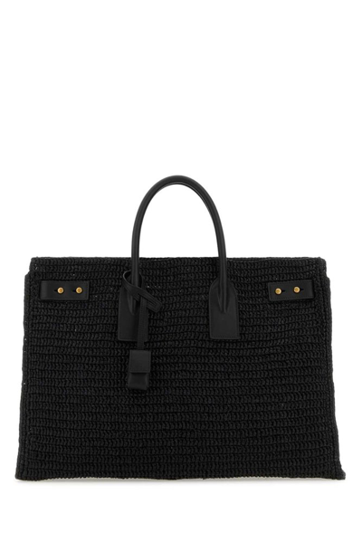 Shop Saint Laurent Sac De Jour Medium Tote Bag In Black
