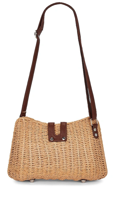 Shop 8 Other Reasons Straw Bucket Bag In Neutral