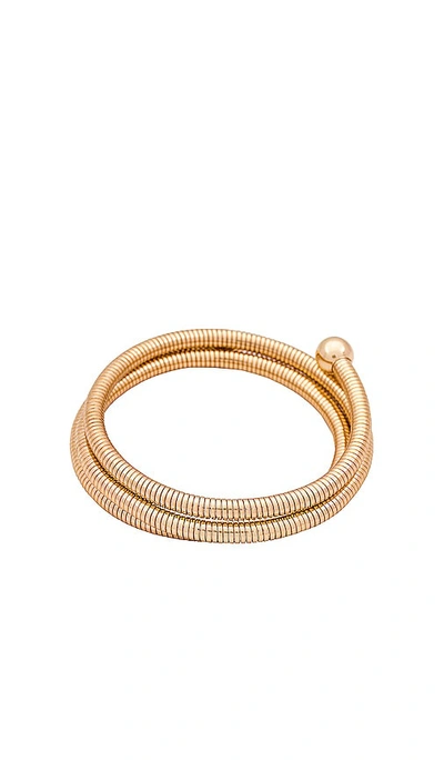 Shop 8 Other Reasons Wrap Bracelet In Metallic Gold
