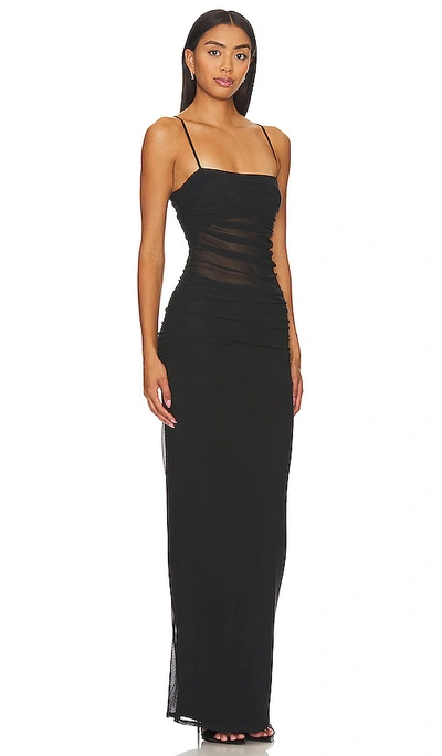 Afrm X Revolve Essentials Jennan Dress In Black