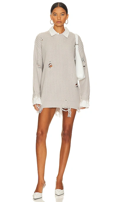 Shop Ser.o.ya Chloe Sweater In Grey