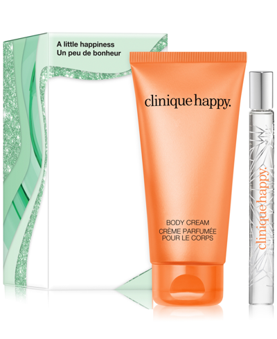 Shop Clinique 2-pc. A Little Happiness Fragrance & Body Set, Created For Macy's
