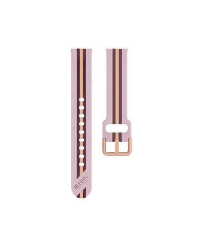 Shop Itouch Unisex Air 4 Blush Striped Silicone Strap