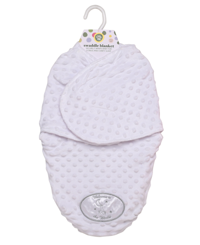 Shop Little Me Baby Boys Or Baby Girls Newborn Wearable Swaddle Blanket In White