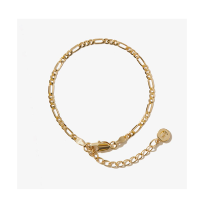 Shop Ana Luisa Figaro Chain Bracelet In Gold