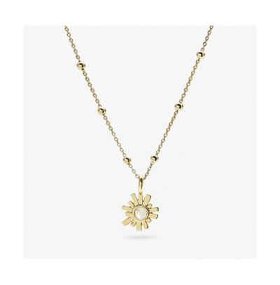 Shop Ana Luisa Moonstone Pendant Necklace In Gold