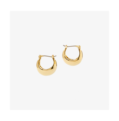 Shop Ana Luisa Hoop Earrings In Gold