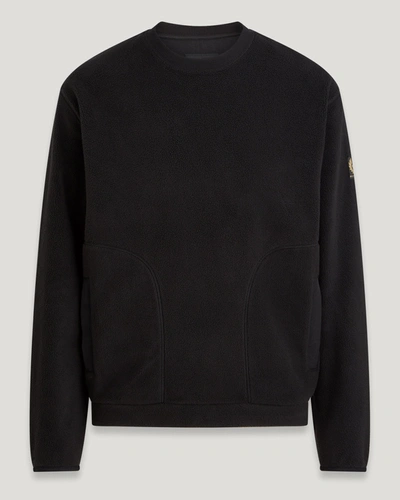 Shop Belstaff Stamford Sweatshirt In Black