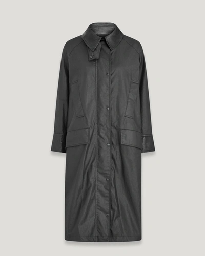 Shop Belstaff Aster Coat In Black