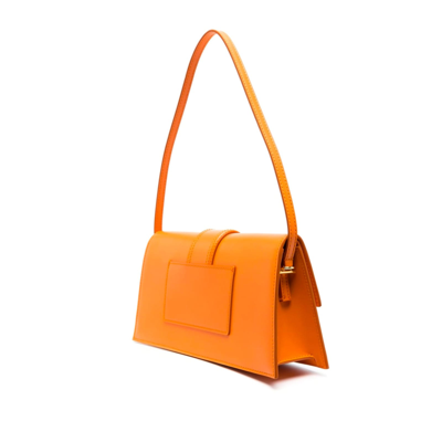 Shop Jacquemus Le Bambino Long Bag In Orange