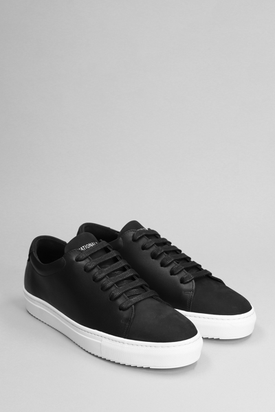 Shop National Standard Edition 3 Sneakers In Black Leather And Fabric