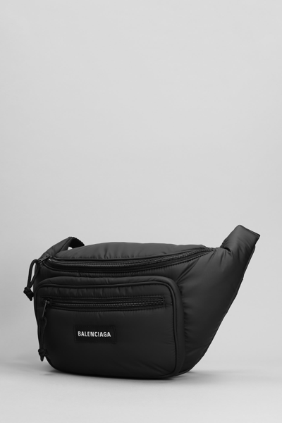 Balenciaga Pa Pu Waist Bag In Black Polyamide | ModeSens