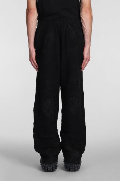 Shop Balenciaga Pants In Black Polyester