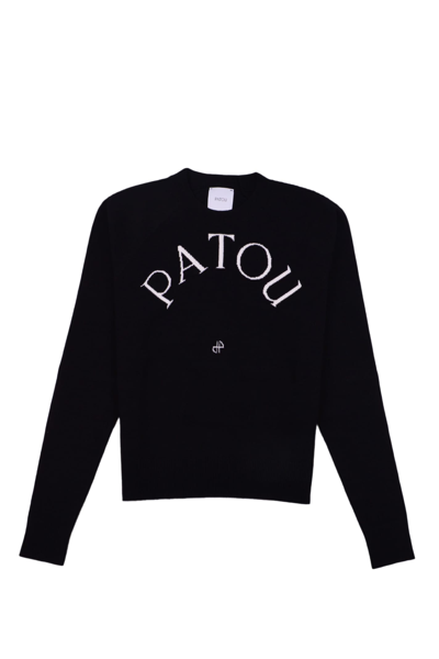 Shop Patou Sweater In Black