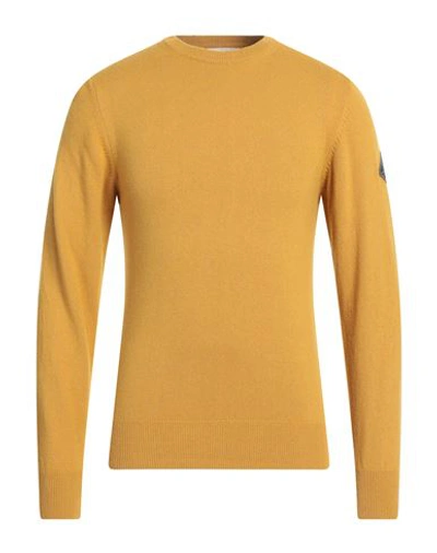Shop Roy Rogers Roÿ Roger's Man Sweater Mustard Size S Wool, Polyamide, Viscose, Cashmere In Yellow
