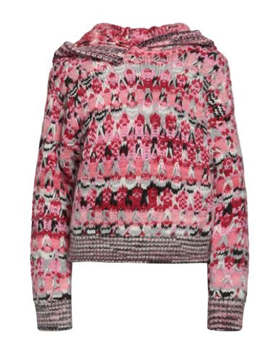 Shop Missoni Woman Sweater Pink Size 4 Alpaca Wool, Polyamide, Mohair Wool, Wool