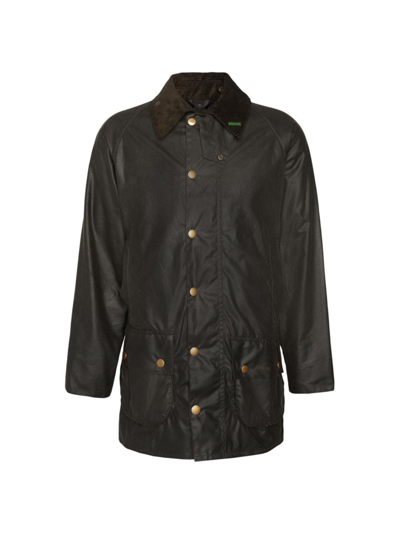 Shop Barbour Men's 40th Anniversary Beaufort Waxed Cotton Jacket In Olive