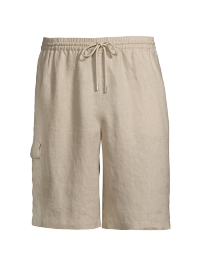 Shop Atm Anthony Thomas Melillo Men's Linen Cargo Shorts