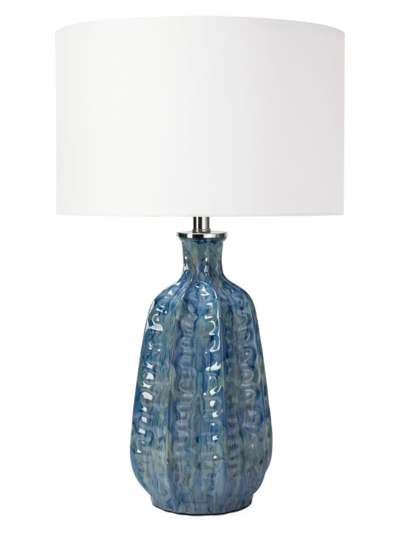 Shop Regina Andrew Antigua Ceramic Table Lamp In Blue