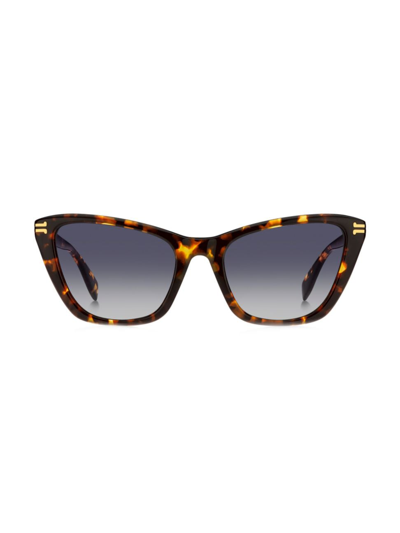 Shop Marc Jacobs Women's Mj 1095/s 53mm Cat-eye Sunglasses In Havana