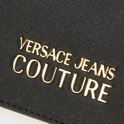 范思哲Versace Jeans Couture23秋冬女士丝巾装饰单肩包 黑色礼物
