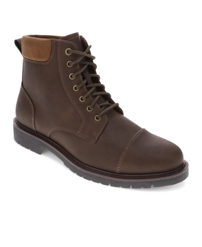 Shop Dockers Men's Dudley Casual Comfort Boots In Dark Brown
