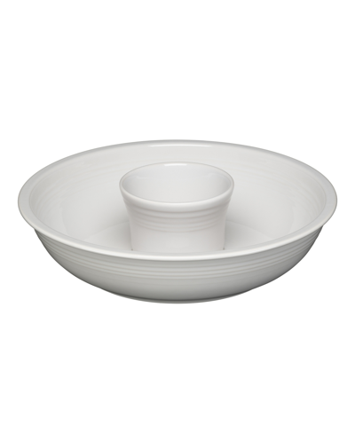 Shop Fiesta Chip And Dip Set In White