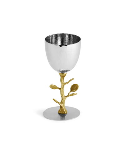 Shop Michael Aram Botanical Leaf Gold-tone Kiddush Cup