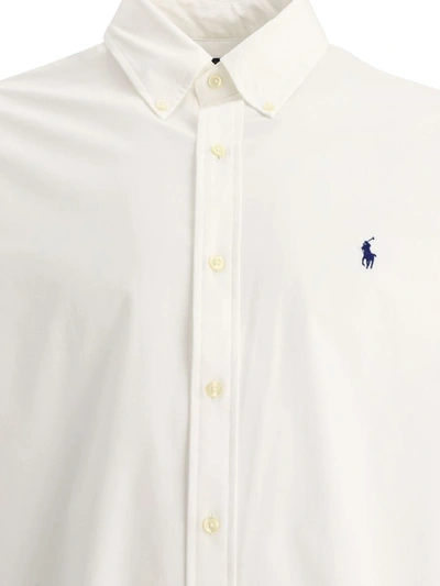 Shop Polo Ralph Lauren "pony" Shirt In White