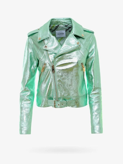 Shop Coco Cloude Jacket In Green