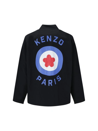 Shop Kenzo Jackets In Noir