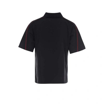 Shop Koché Polo Shirt In Black