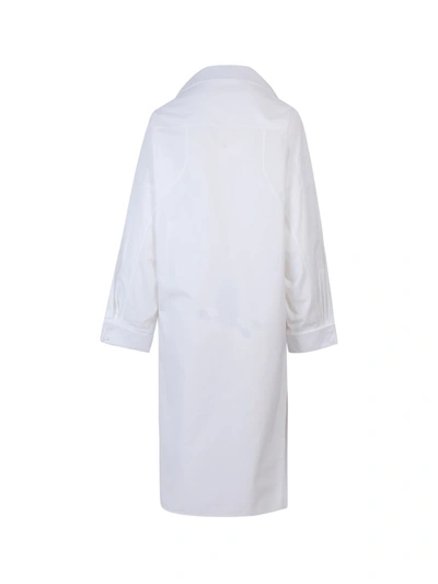 Shop Krizia Dress In White