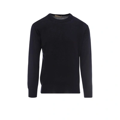 Shop Maison Flaneur Sweater In Blue