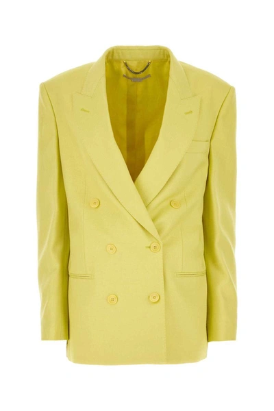 Shop Stella Mccartney Jackets And Vests In Yellow