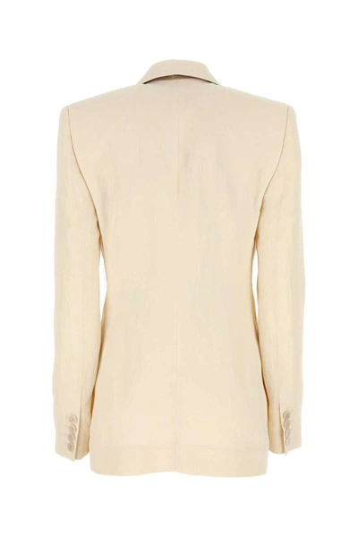 Shop Stella Mccartney Jackets And Vests In Beige O Tan