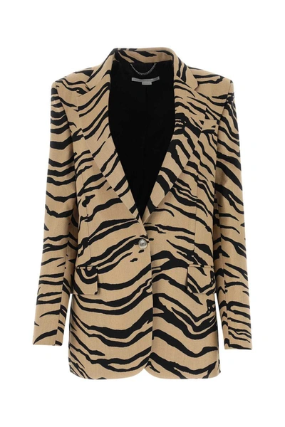 Shop Stella Mccartney Jackets And Vests In Animal Print