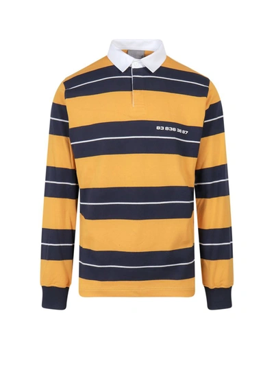 Shop Vtmnts Polo Shirt In Yellow