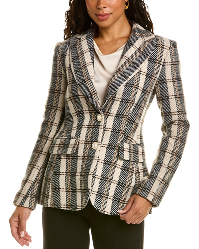 Shop Alexia Admor Raya Tweed Blazer In Brown