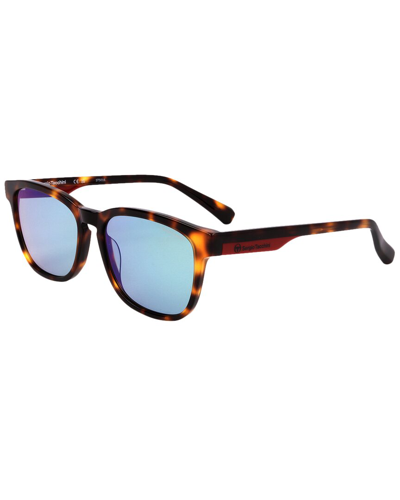 Shop Sergio Tacchini Unisex St5016 54mm Sunglasses In Brown