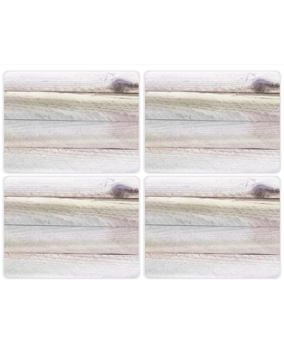 Shop Pimpernel Driftwood Placemats Set Of 4 In Grey