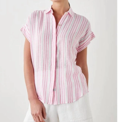 Shop Rails Jamie Shirt In Kokomo Stripe In Pink