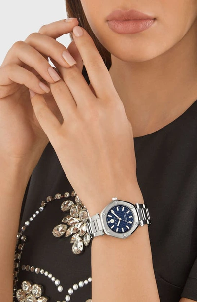 Shop Philipp Plein The Hexagon Bracelet Watch, 38mm In Stainless Steel