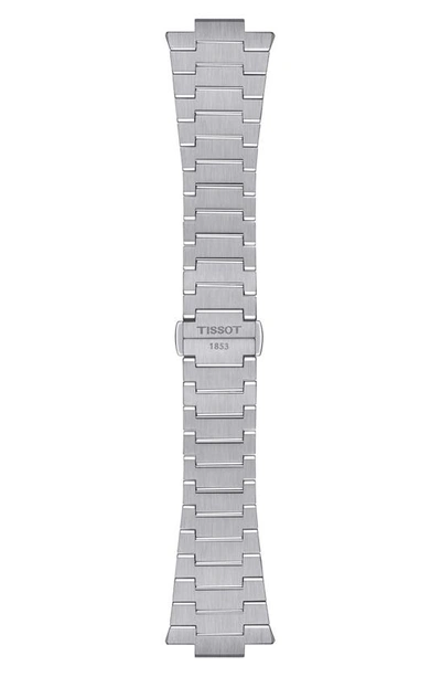 Tissot Unisex Swiss Prx Stainless Steel Bracelet Watch 35mm In Grey